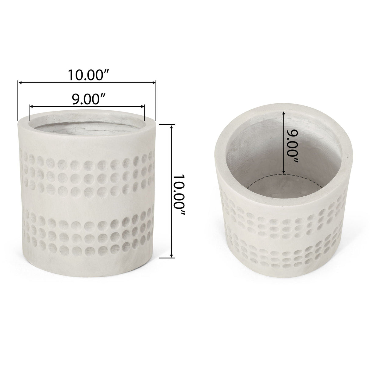 Elegant Design Cube Planter by Couch.com