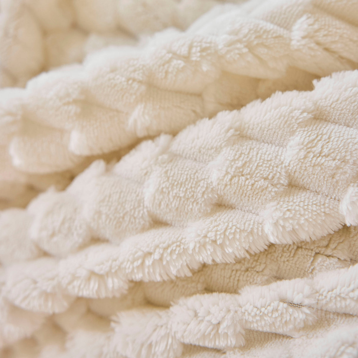 Thick Plush Non-Slip Sofa Throw Cover, Warm Soft Faux Fur Couch Protector for Winter