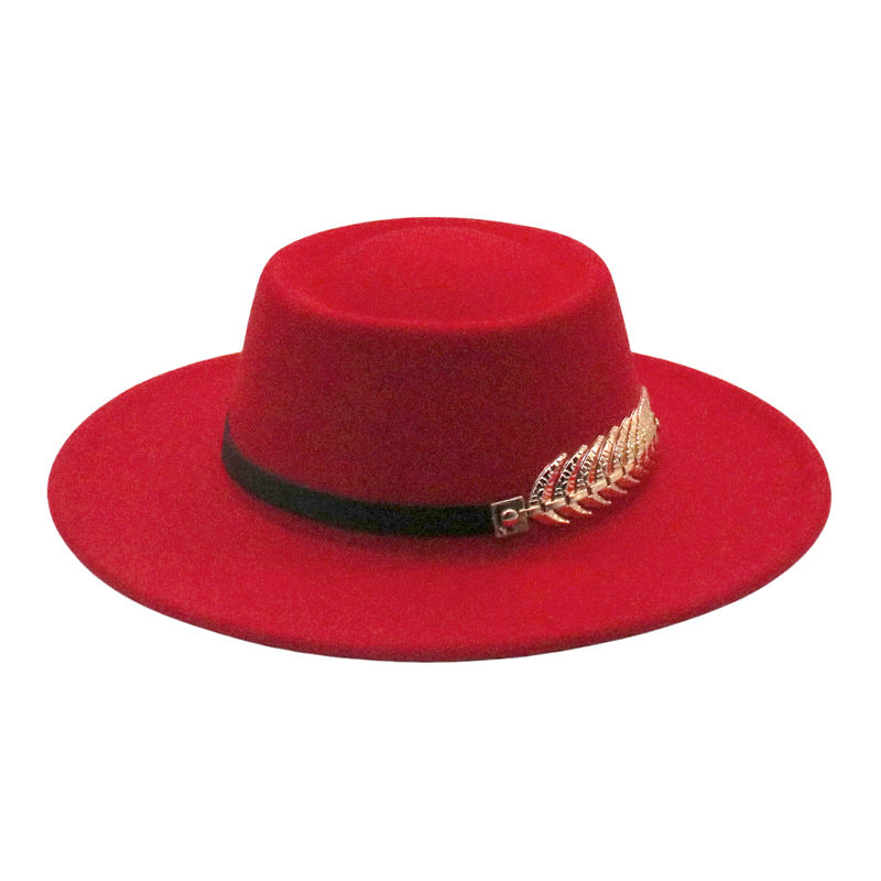 Autumn Winter Women Men Vintage Fedora Women's Foldable Short Brim Floppy Hat Gentleman Elegant Warm Hats Lady Party Luxury Caps Classic Summer Beach Sun Hat