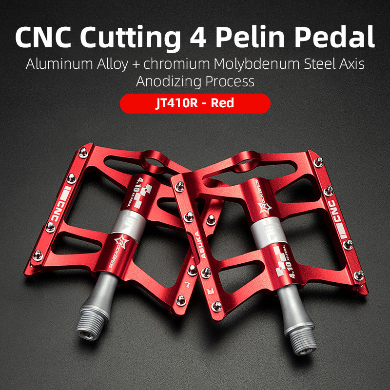 Bicycle Peddals Quick Release Rainproof Seal Bearing 8.2cm Widened Non-slip Chrome Molybdenum Bike Mountain Bike Pedals Pedals Aluminum Bicycle Flat Platform Pedals Lightweight Non-Slip Sealed Bearing For Road Mountain