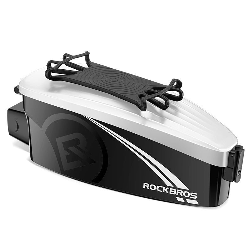 Rainproof Bike Bag For 4-6.5' Front Phone Bag Special PC Hard Shell With Free Rain Cover Motorcycle Bike Accessories Bike Phone Bag Bike Pouch Top Tube Bag Bicycle Front Frame Bag Waterproof Bike Accessories Bag Phone Holder Compatible With Smartphones