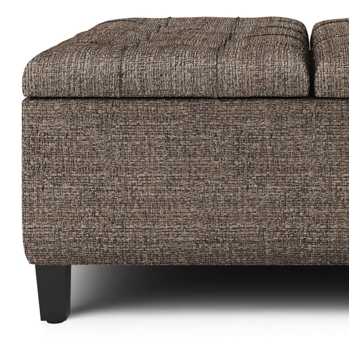 Harrison - Upholstered Coffee Table Storage Ottoman by Couch.com