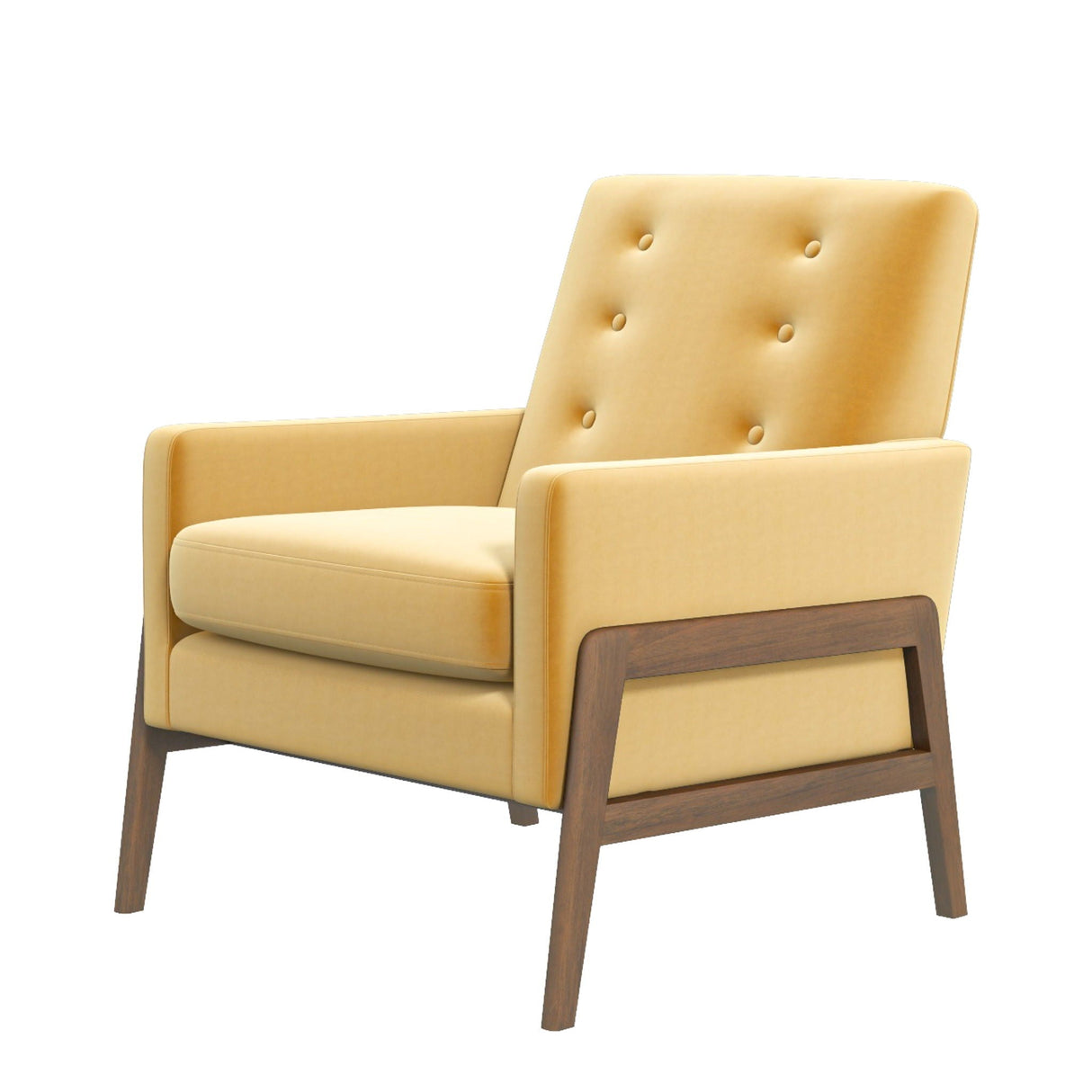 Cole - Solid Wood Lounge Chair by Couch.com