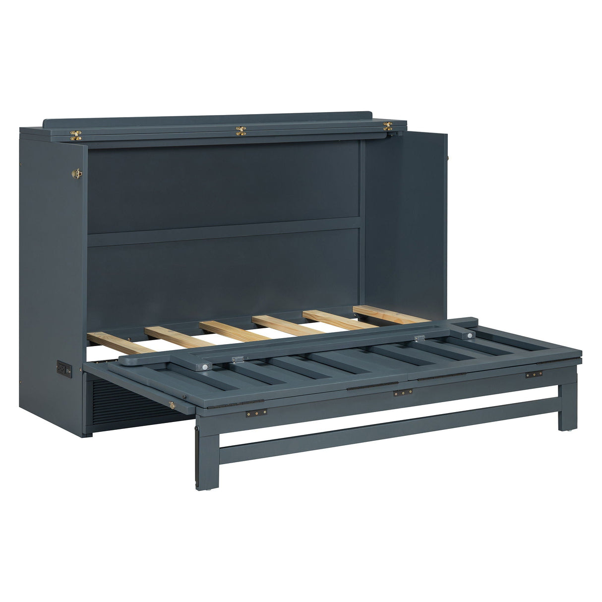 Murphy Bed With Large Drawer, USB Ports And Outlets by Couch.com