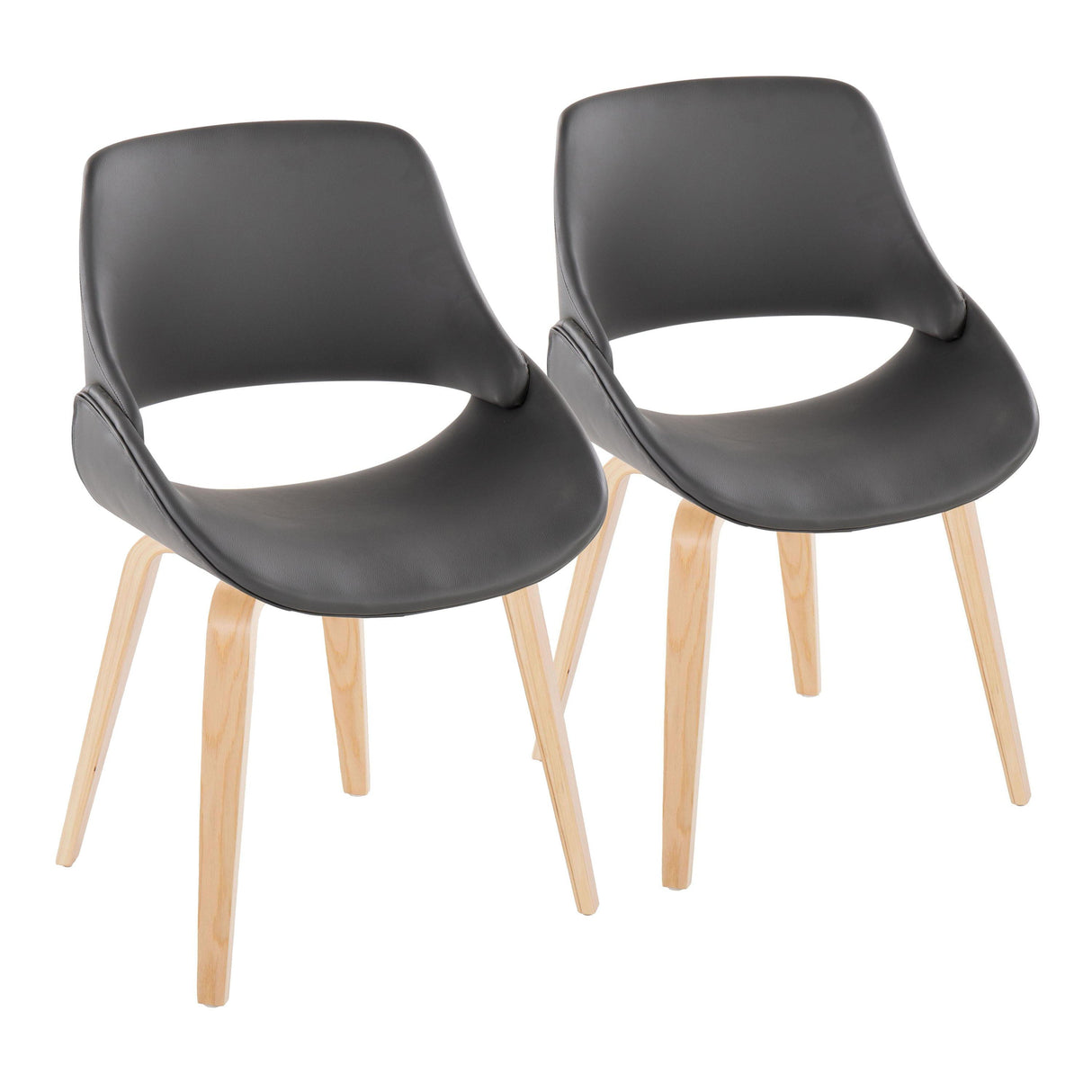 Fabrico - Mid-Century Modern Style Dining Chair (Set of 2) by Couch.com