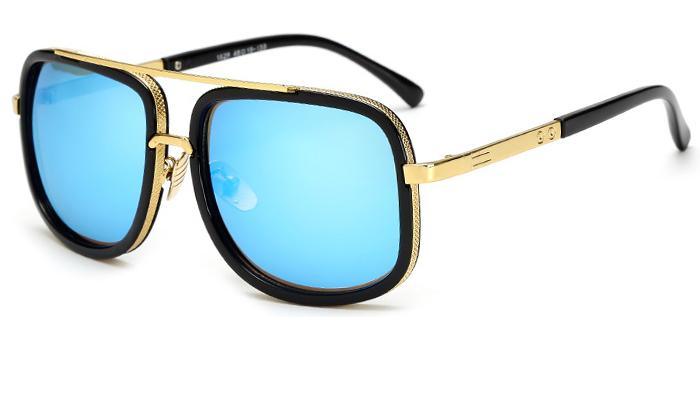 Luxury Modern Oversized Men and Woman Unisex Luxury Polarized Sunglasses Square Retro Oculos de sol Sunglasses With UV400 Prozection and Gradient Mirror Eyewear Glasses