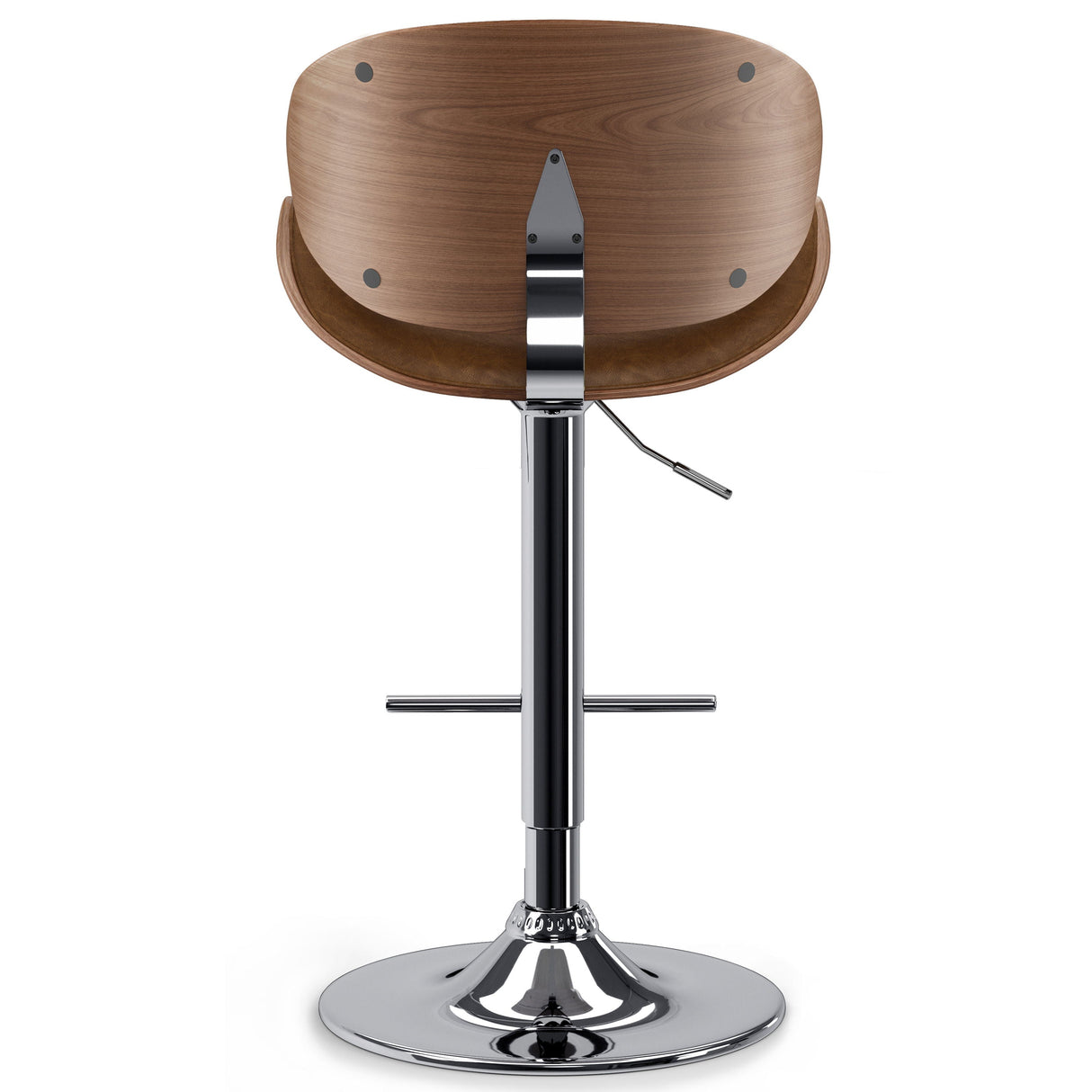 Marana - Multifunctional Handcrafted Bentwood Adjustable Swivel Bar Stool by Couch.com