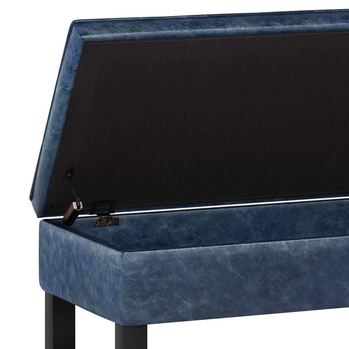 Cosmopolitan - Storage Ottoman Bench With Open Bottom by Couch.com