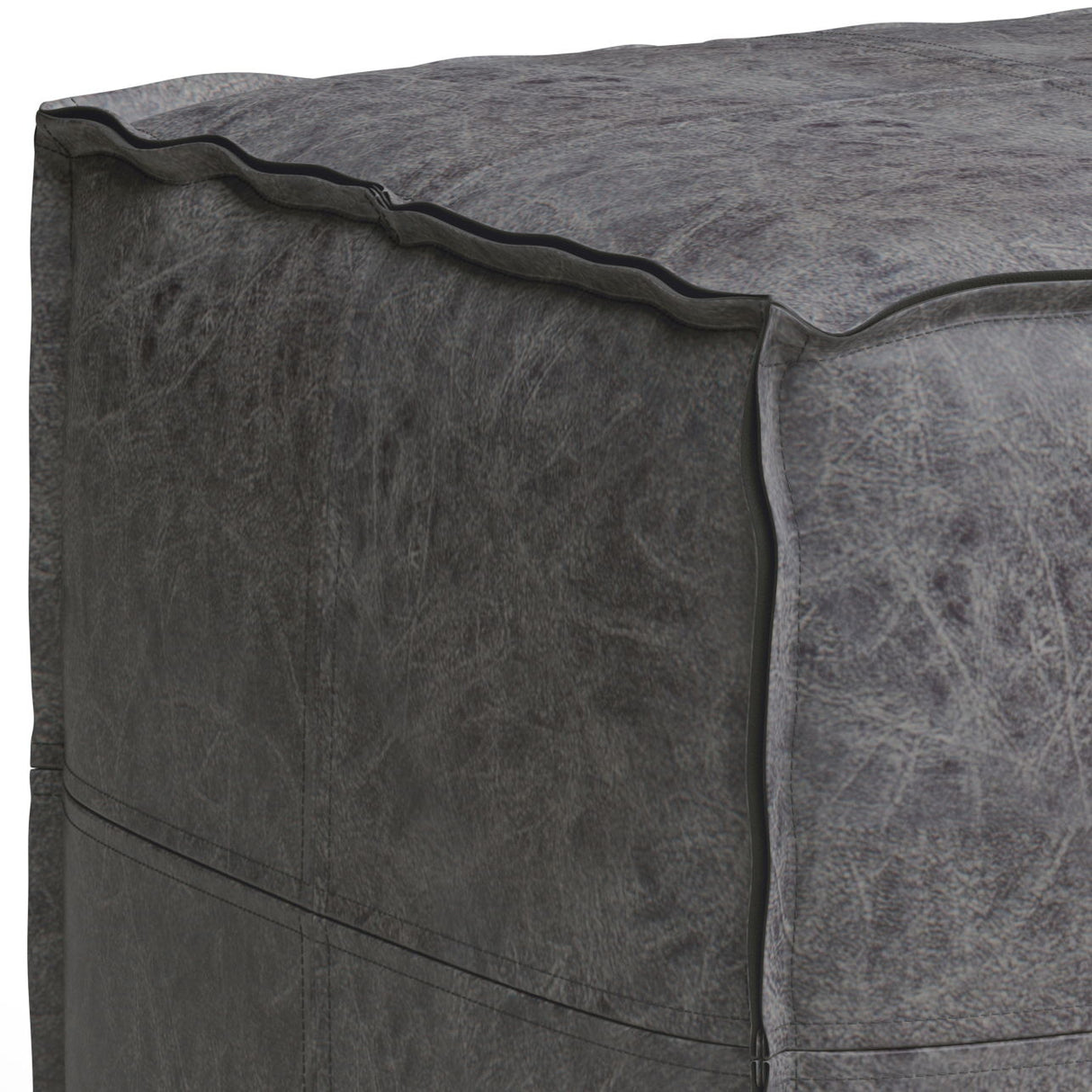 Brody - Versatile Square Pouf by Couch.com