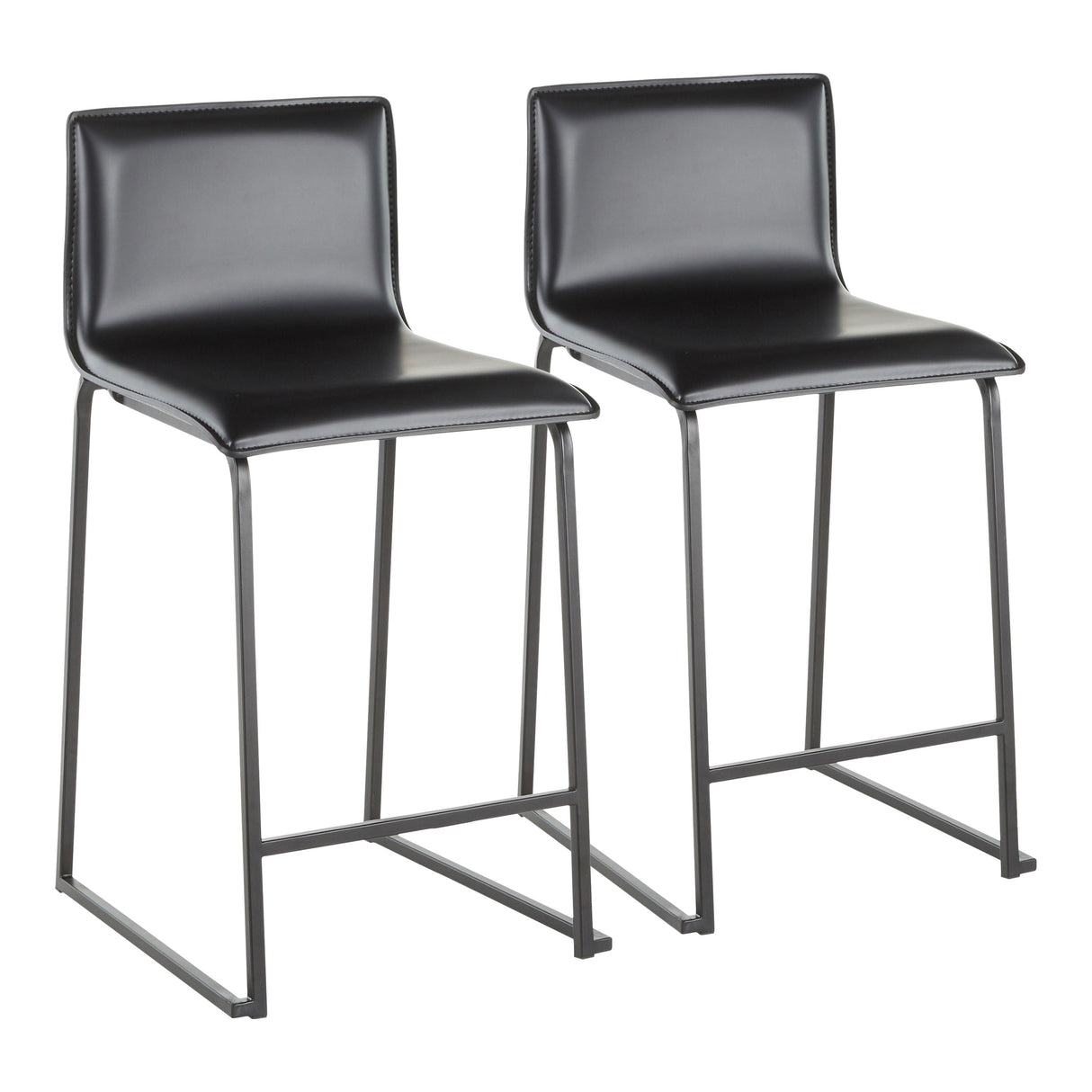 Mara - Upholstered Contemporary Counter Stool (Set of 2) by Couch.com