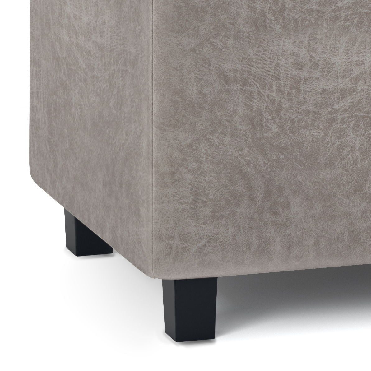 Cosmopolitan - Upholstered Storage Ottoman by Couch.com