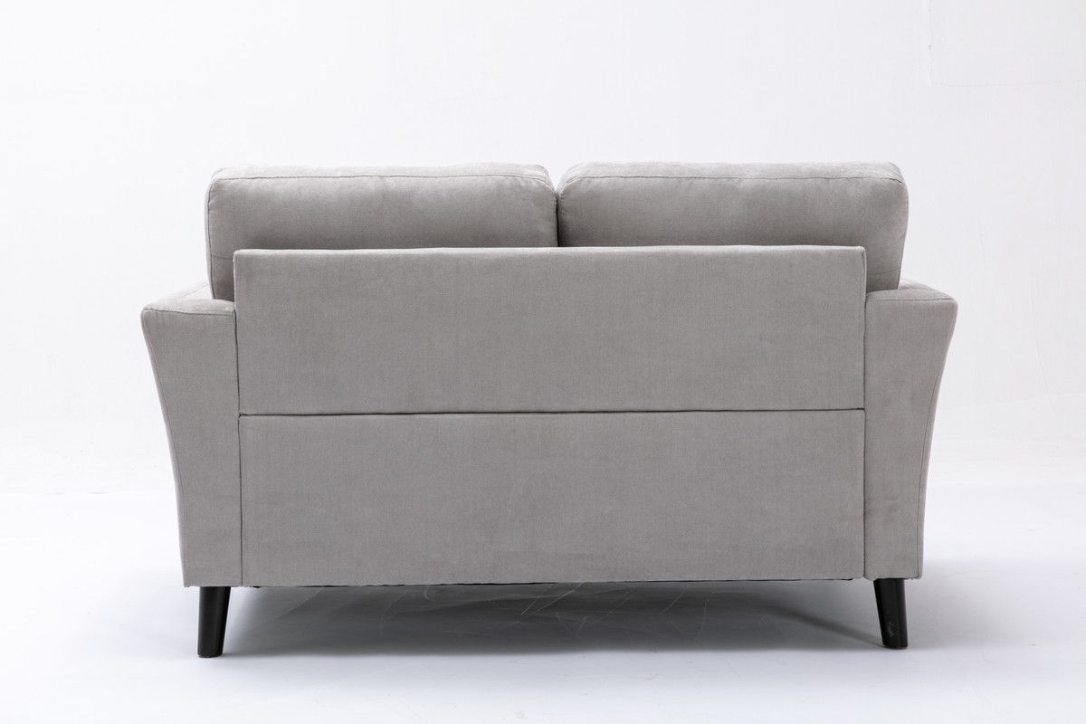 Damian - Woven Fabric Loveseat by Couch.com