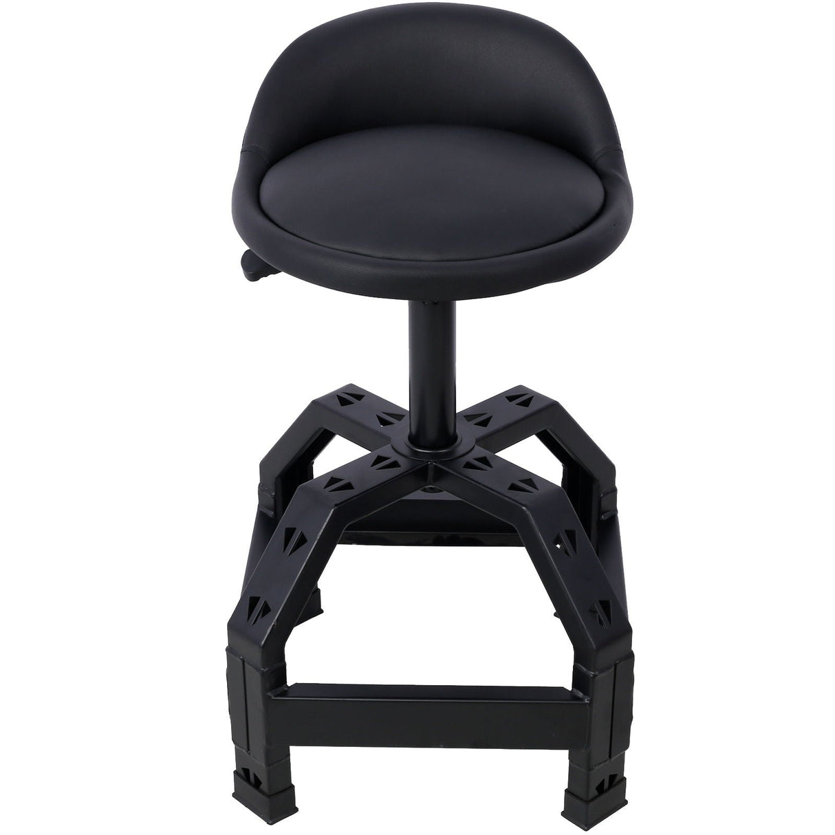 Pneumatic 360 Degree Swivel Stool, Mechanics Rolling Creeper Seat, Heavy Duty Mechanics Stool by Couch.com