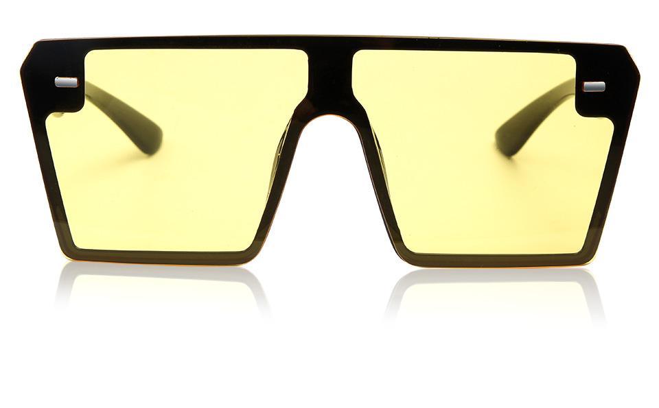 NEW Top Oversized Square Modern Woman And Ladies Fashion Retro Gradient Sunglasses With Big Frame And Vintage Eyewear UV400 Protection