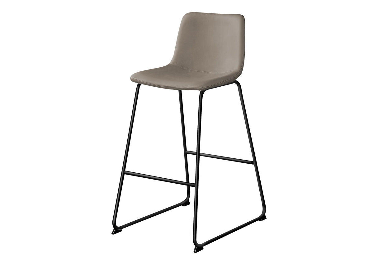 Office Chair, Bar Height, Standing, Computer Desk, Work, Leather Look, Contemporary, Modern by Couch.com