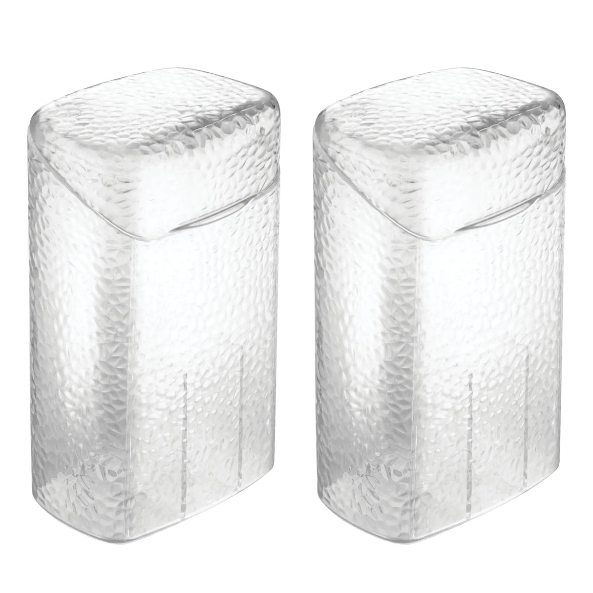 iDesign 53450 Rain Toothbrush Holder Dental Center for Toothpaste Electric Toothbrush Water Flosser Bathroom Countertop Organizer Clear