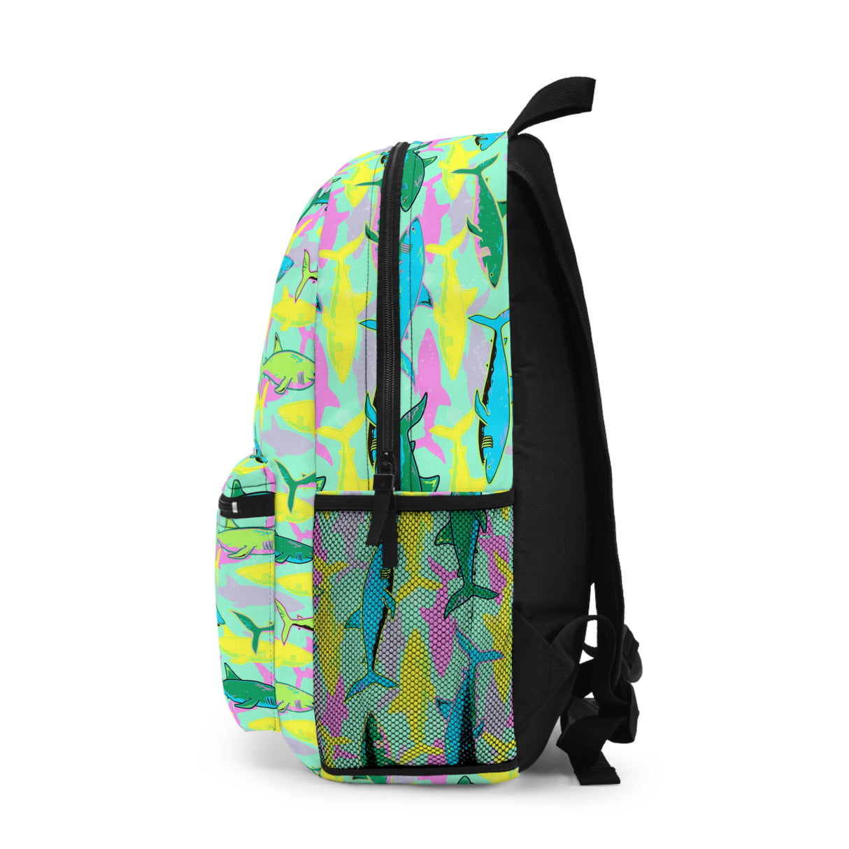 Kids Under Water Shark Multi Color Backpack
