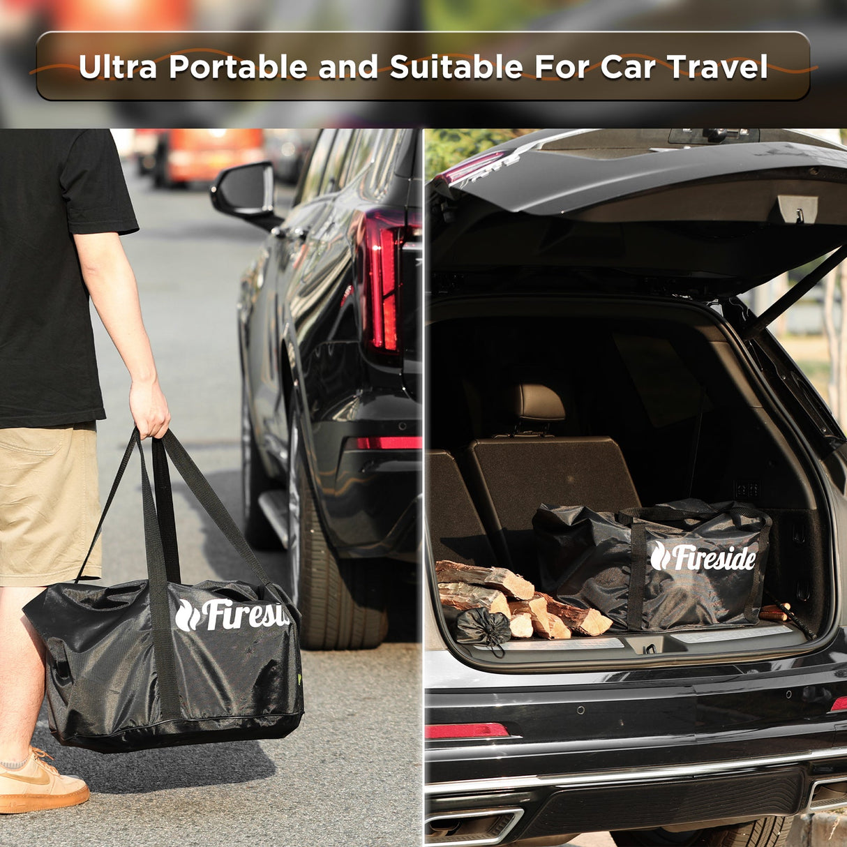 Pluto R19-PG Smokeless Outdoor Fire Pit - Painted Black