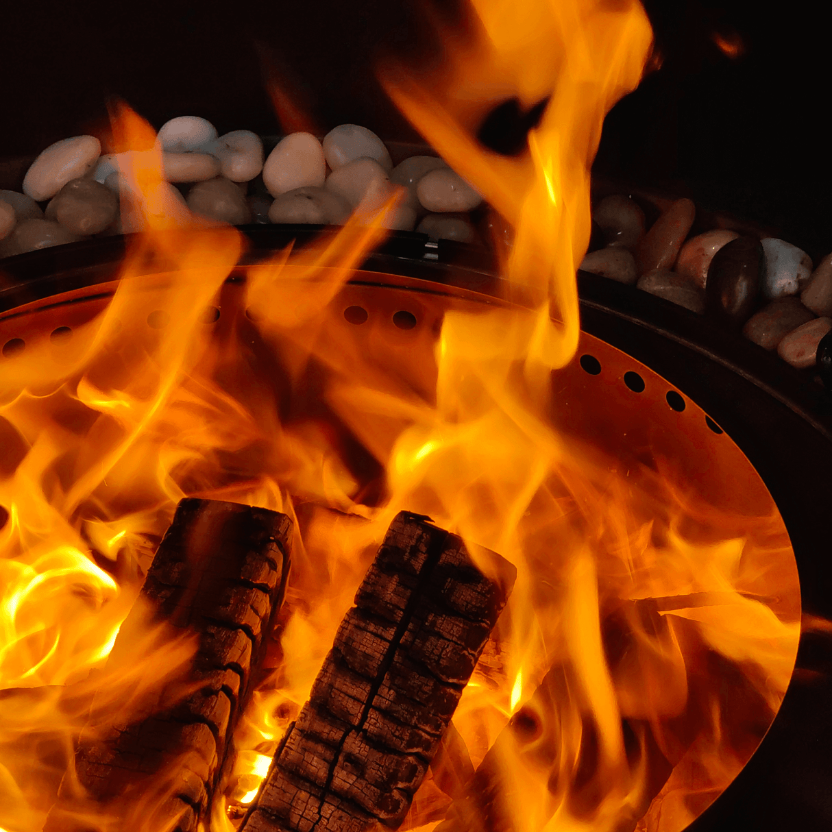 Fireside Pluto R29 Outdoor Fire Pit - Painted Black