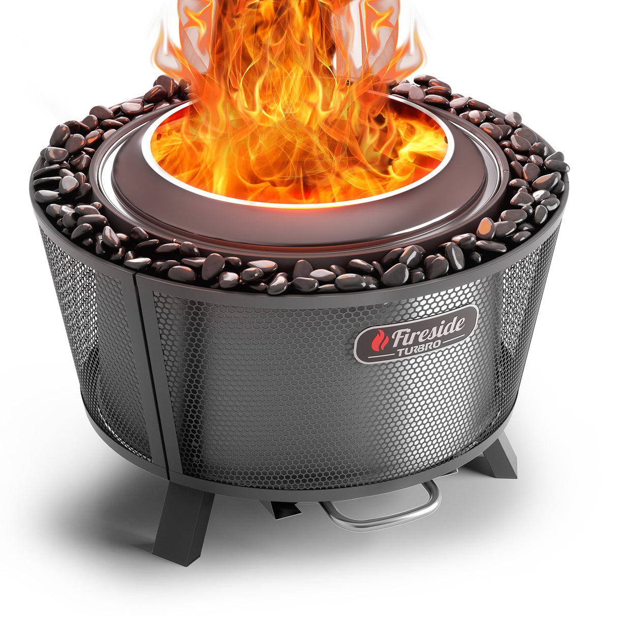 Fireside Pluto R29 Outdoor Fire Pit - Painted Black