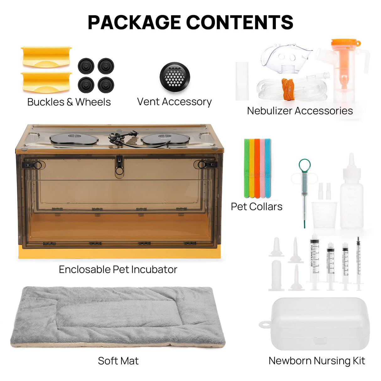 Neighborhood Pet Incubator, Grey Translucent