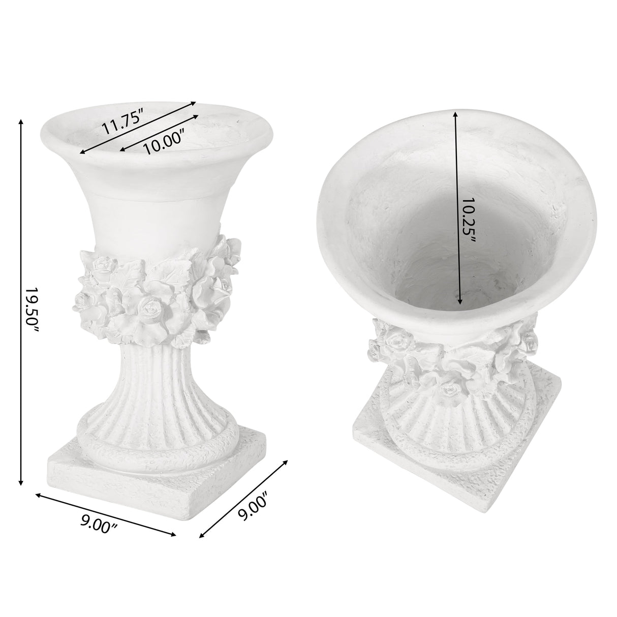 MGO Garden Urn Planter