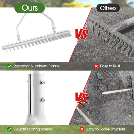 3 Pieces Farmhouse TV Stand for TVs up to 80 Inch with Cabinet and Compartments-White