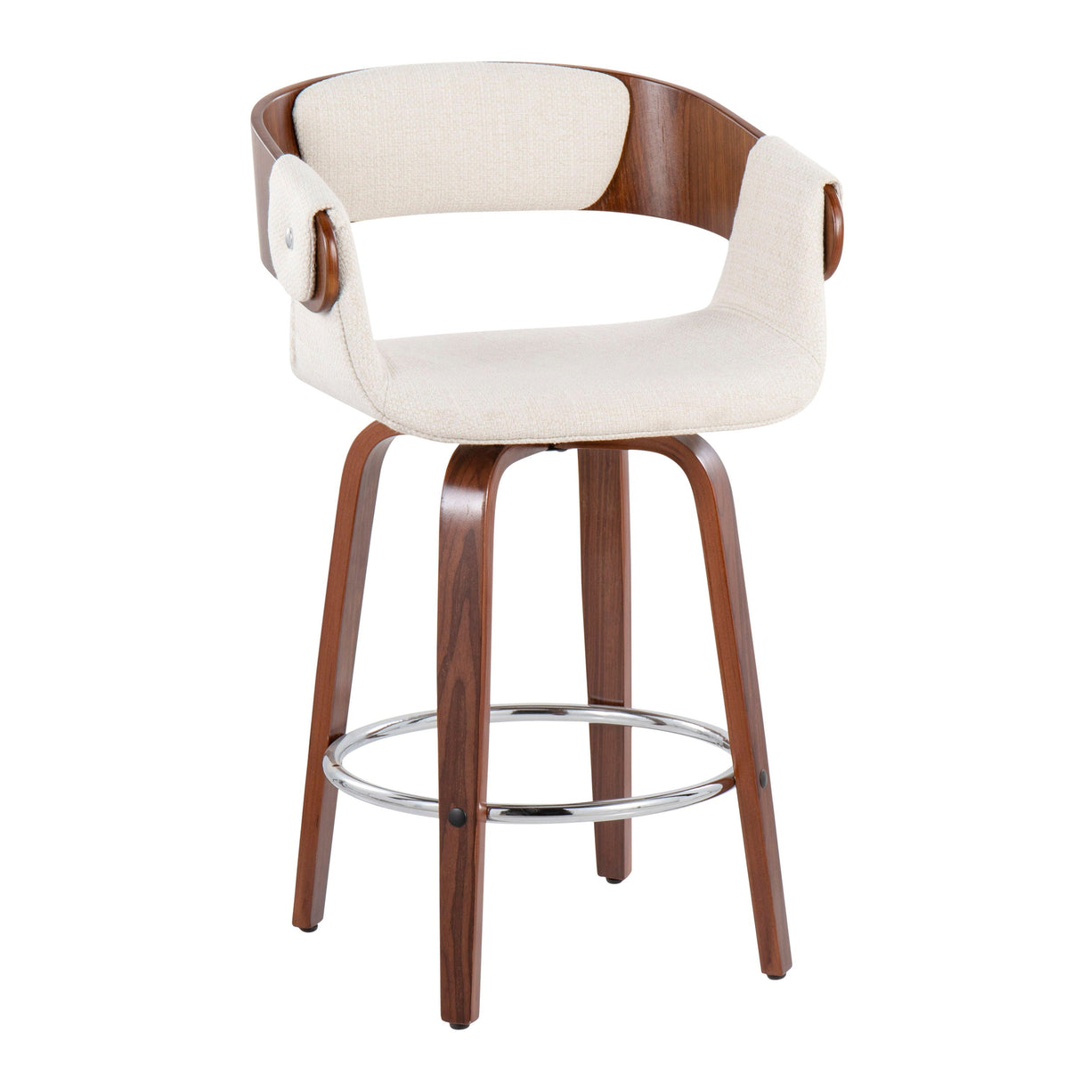 Elisa - Mid Century Modern Counter Stool (Set of 2) by Couch.com