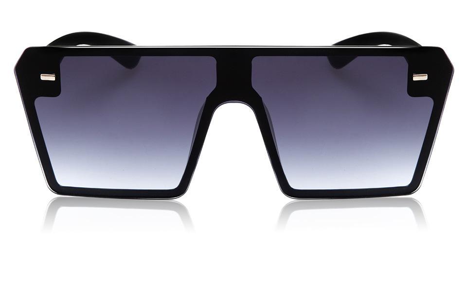 NEW Top Oversized Square Modern Woman And Ladies Fashion Retro Gradient Sunglasses With Big Frame And Vintage Eyewear UV400 Protection
