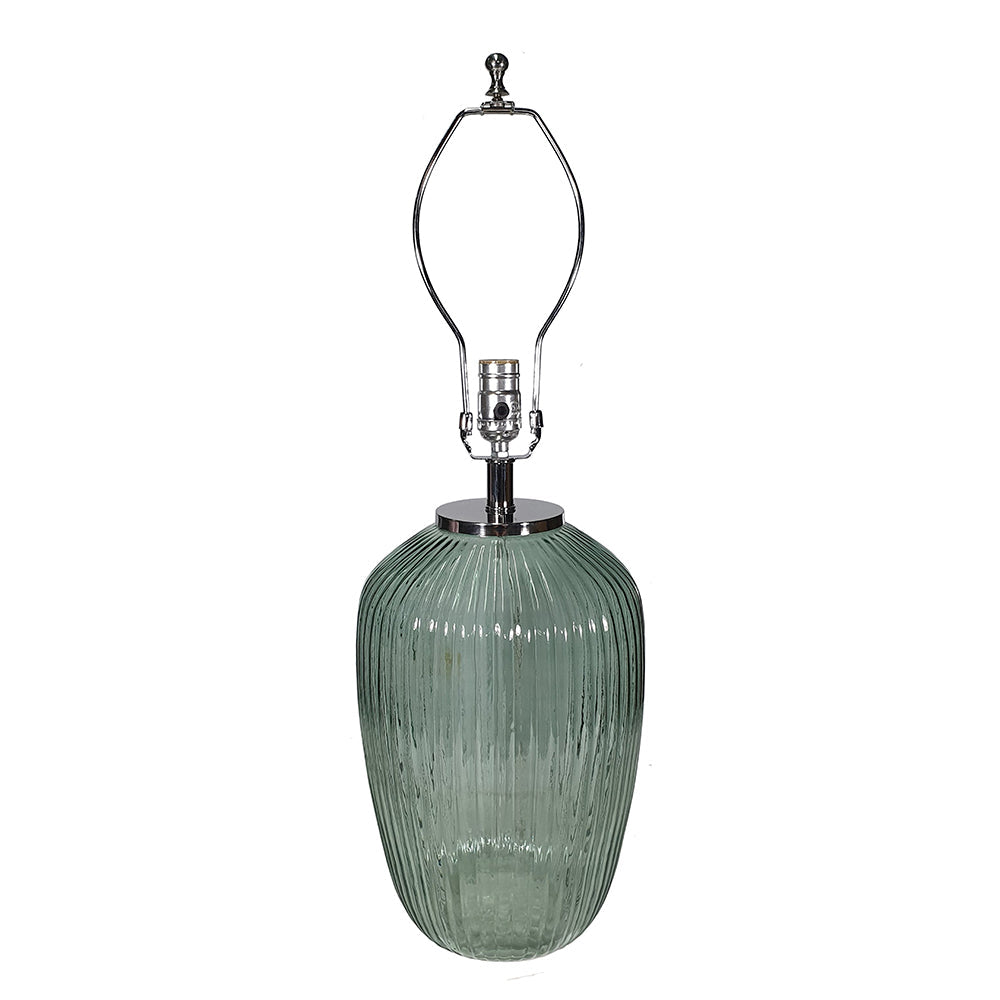 Handcrafted Art Glass Table Lamp