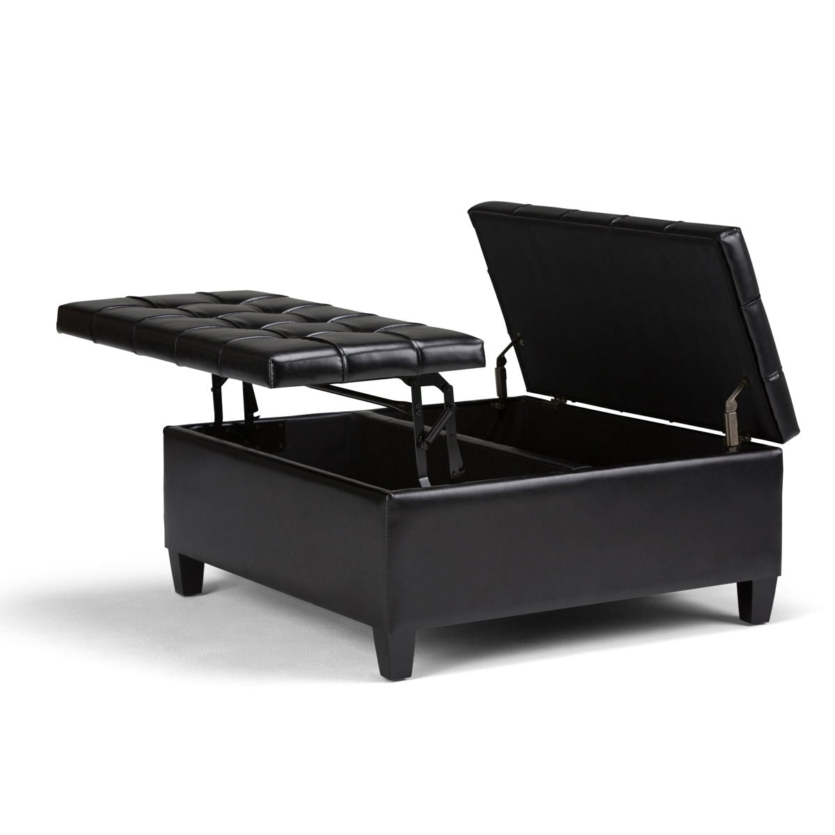 Harrison - Large Coffee Table Storage Ottoman by Couch.com