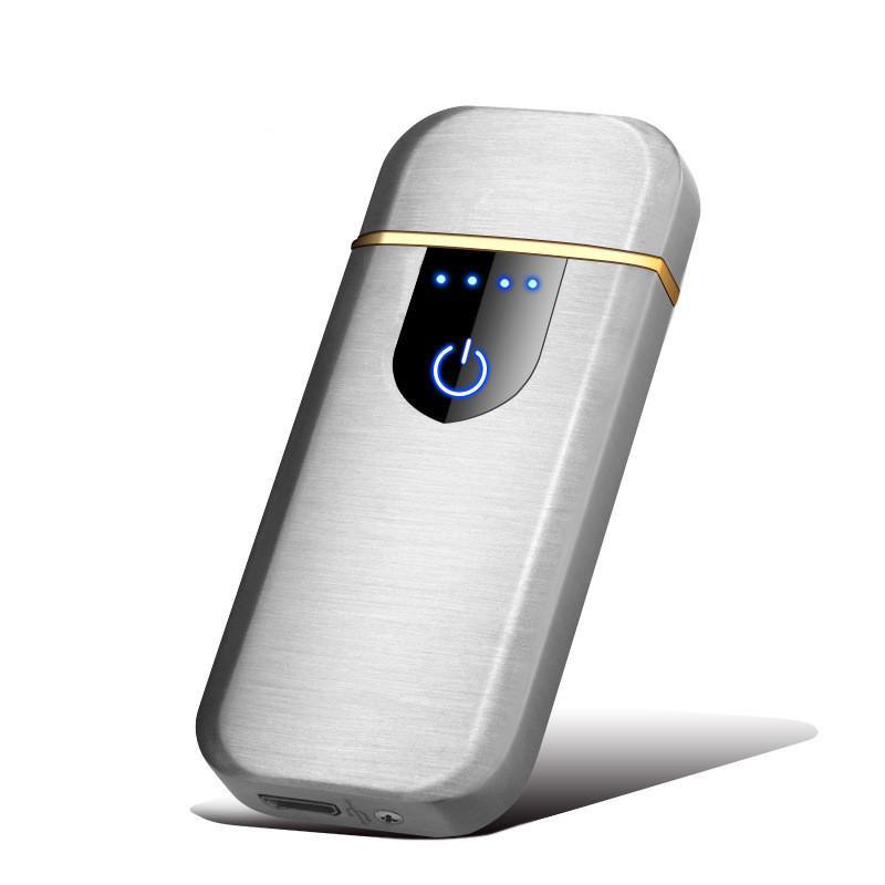 Modern Touch Electric lighter Plasma Lighters Dual arc Lighter USB lighters Flameless Rechargeable Lighter Windproof Lighter Electric lighters for Men Gift Gadgets Accessories