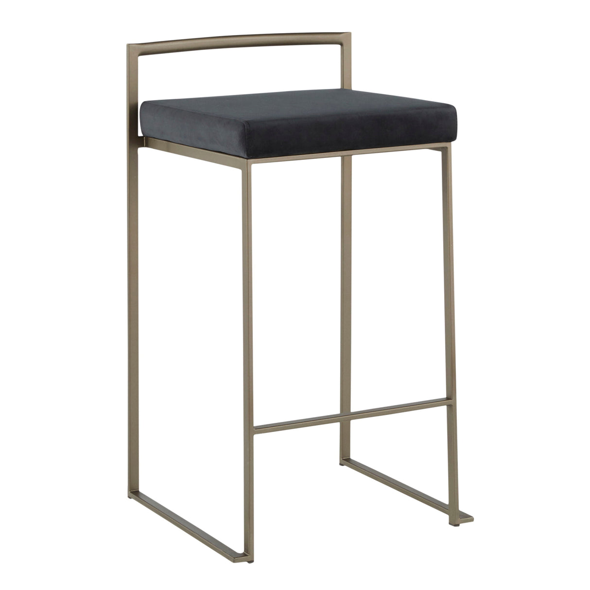 Fuji - Industrial Stackable Counter Stool Elegant Design by Couch.com