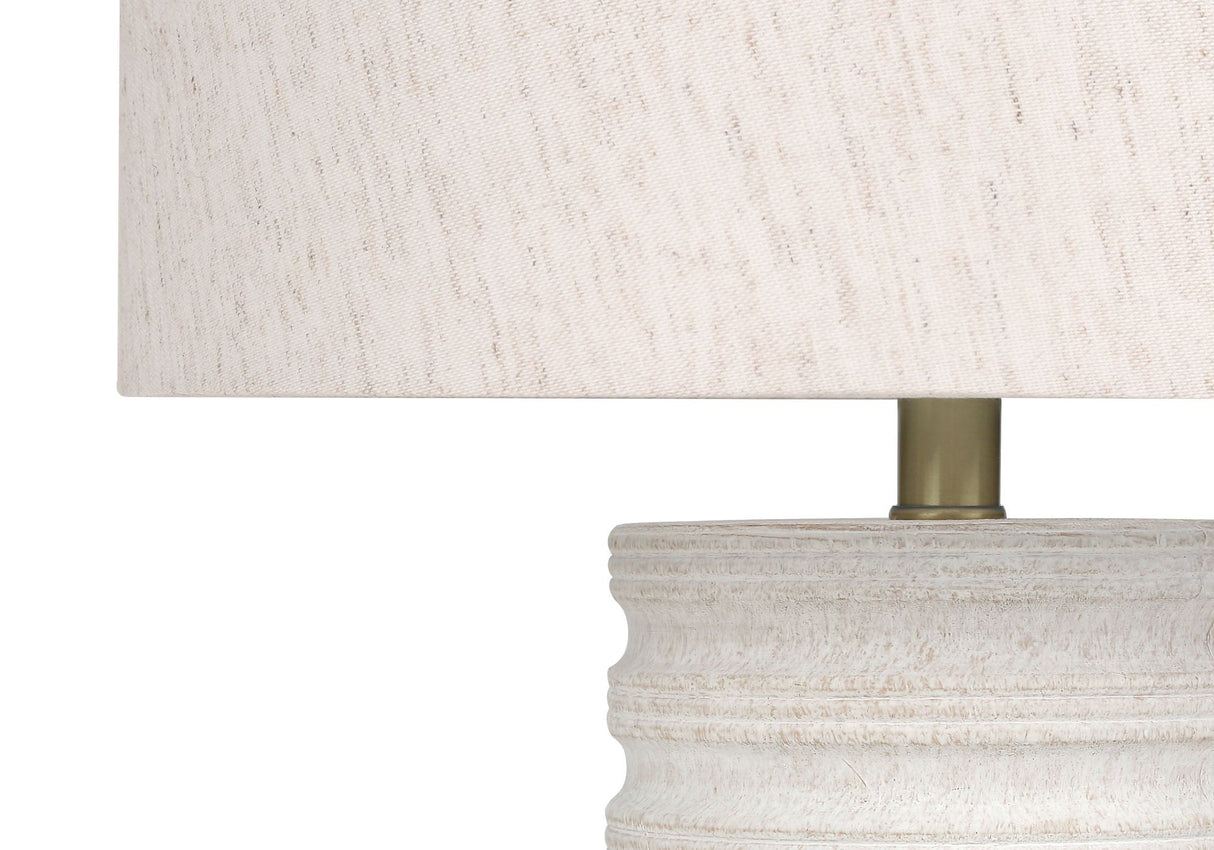 Table Lamp, Lighting, Resin, Transitional - Cream by Couch.com