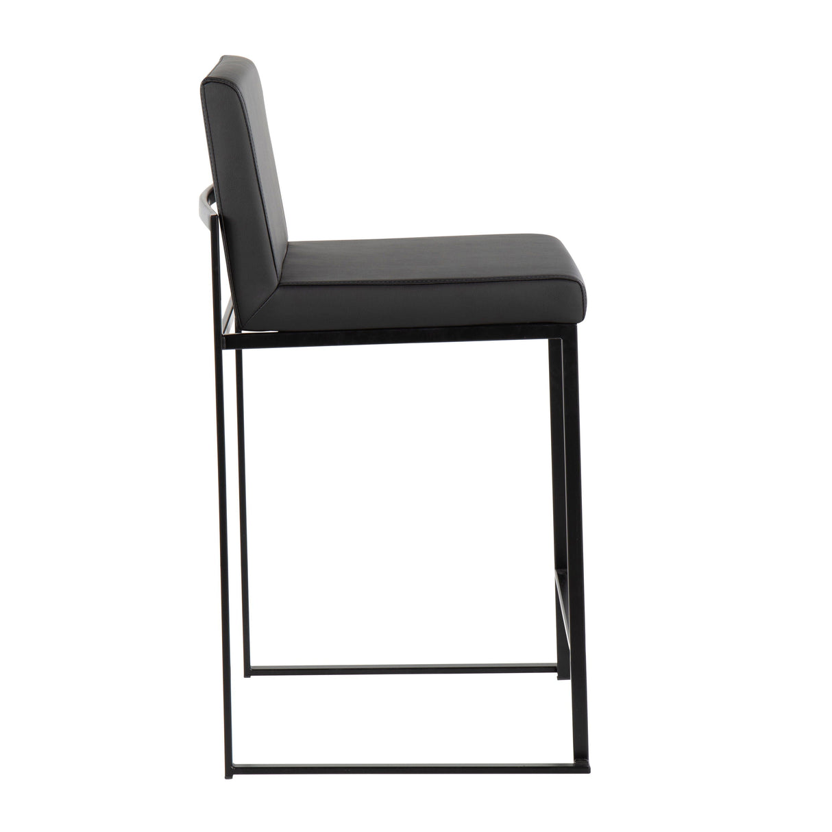 Fuji - Contemporary Modern Elegance, High Back Counter Stool by Couch.com