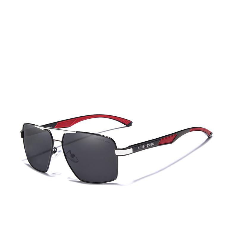 Luxury High Quality Modern Aluminum Men's Sunglasses Polarized Lens Brand Design Temples Sun glasses Mirror Glasses Oculos de sol With UV400 Protection