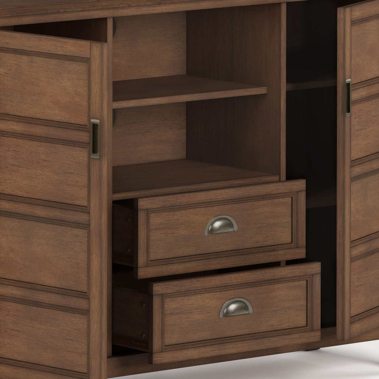 Burlington - Handcrafted Tall TV Media Stand by Couch.com