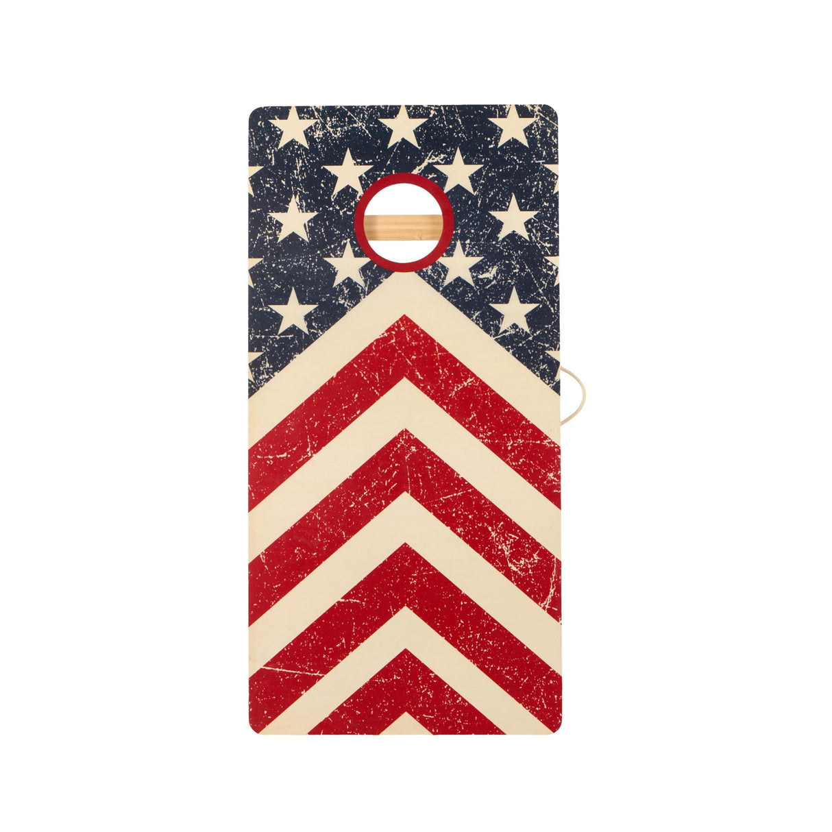 4X2 Ft Large Size Cornhole Board (Set of 2), Outdoor Game Board Set With 8 Bean Bags, Perfect For Lawn, Backyard, Beach, Park - Blue / White / Red by Couch.com