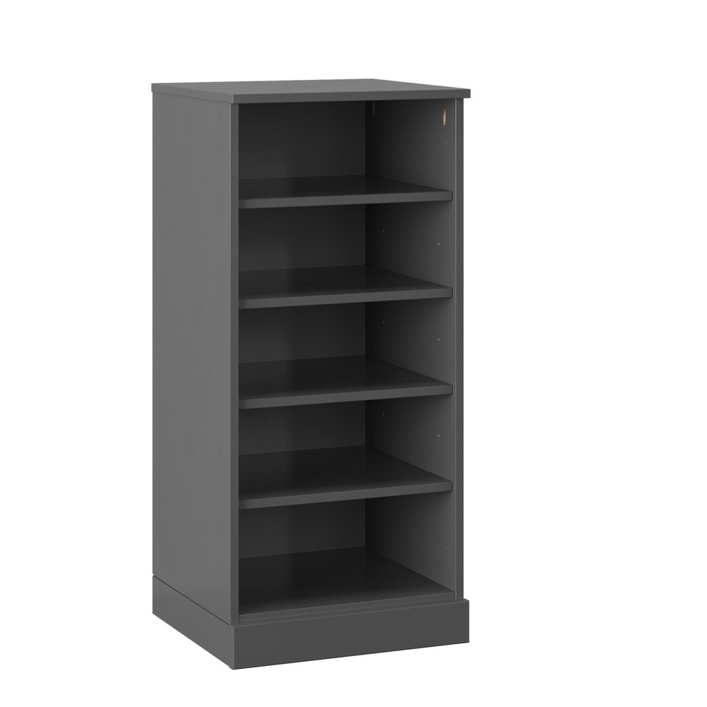 White Ten Pair Solid WoodShoe Storage Cabinet