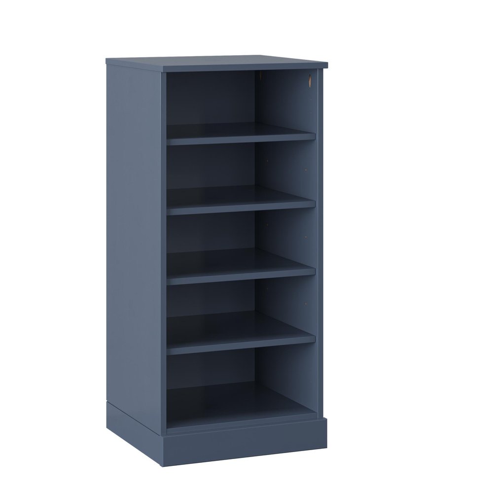 White Ten Pair Solid WoodShoe Storage Cabinet