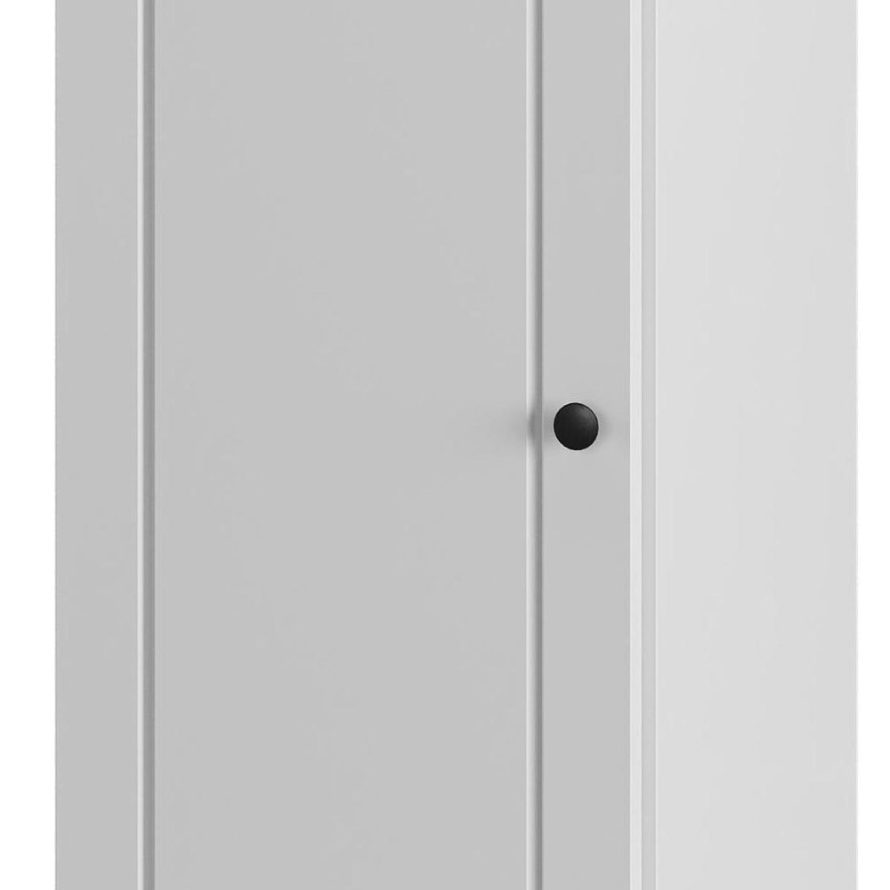 White Ten Pair Solid WoodShoe Storage Cabinet