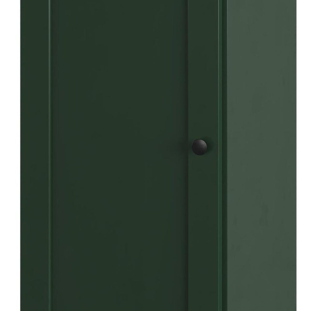 Green Ten Pair Solid WoodShoe Storage Cabinet