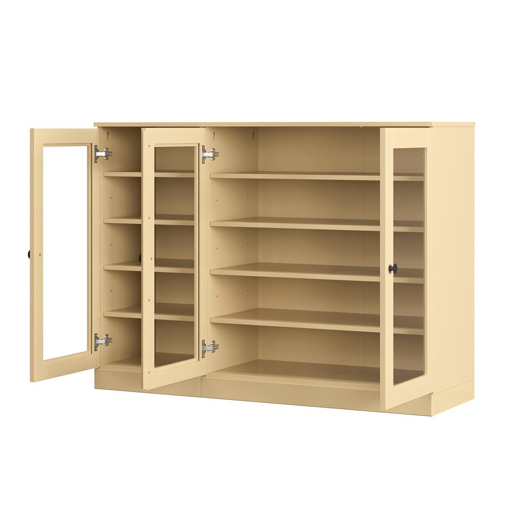 Yellow 30 Solid WoodShoe Storage Cabinet