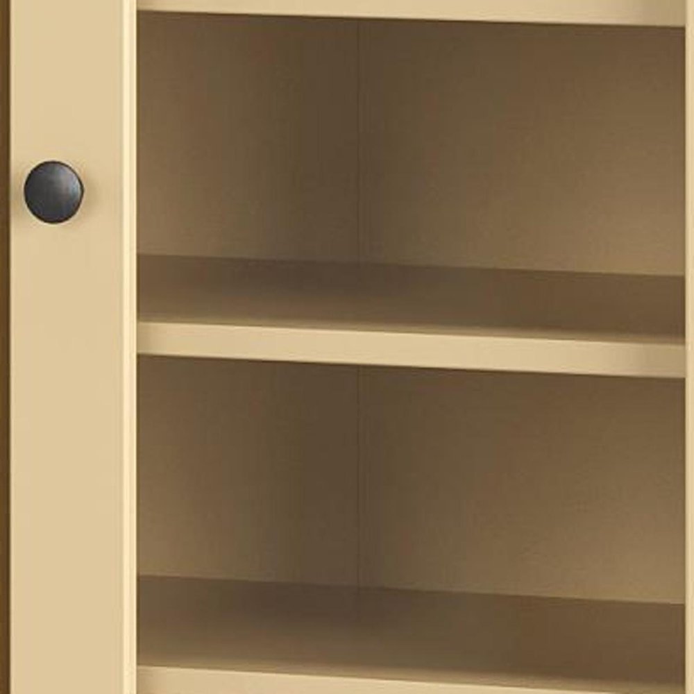 Yellow 30 Solid WoodShoe Storage Cabinet