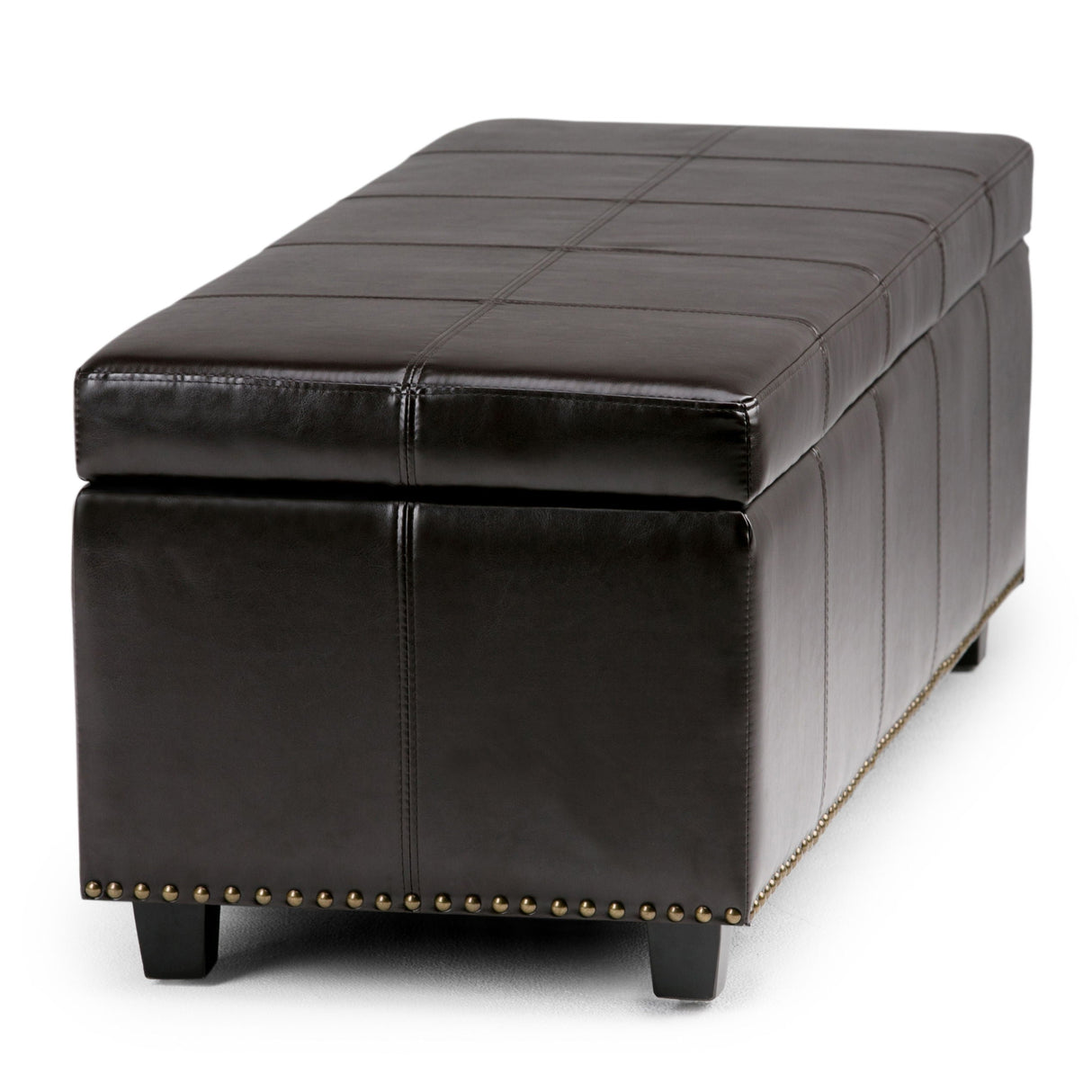 Kingsley - Upholstered Large Storage Ottoman by Couch.com