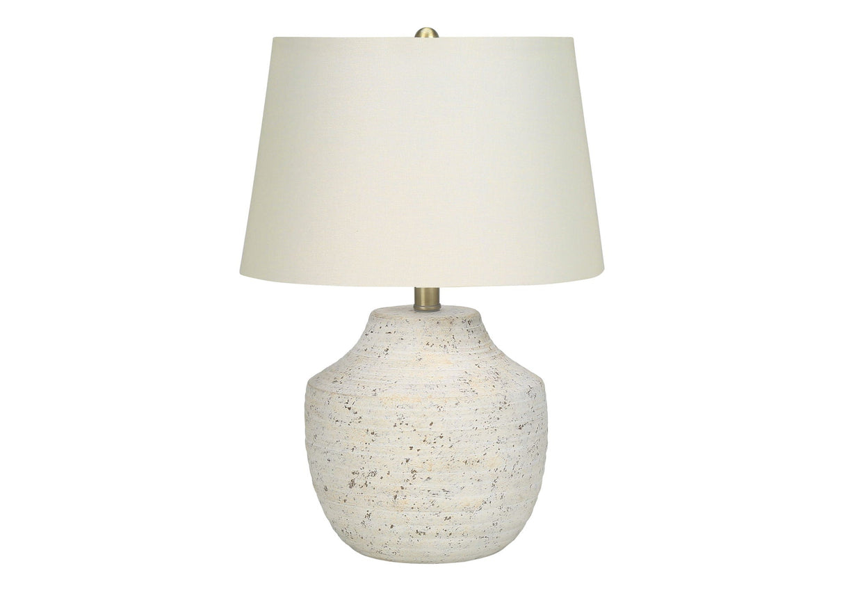 Modern Lighting, Table Lamp, Concrete - Cream by Couch.com