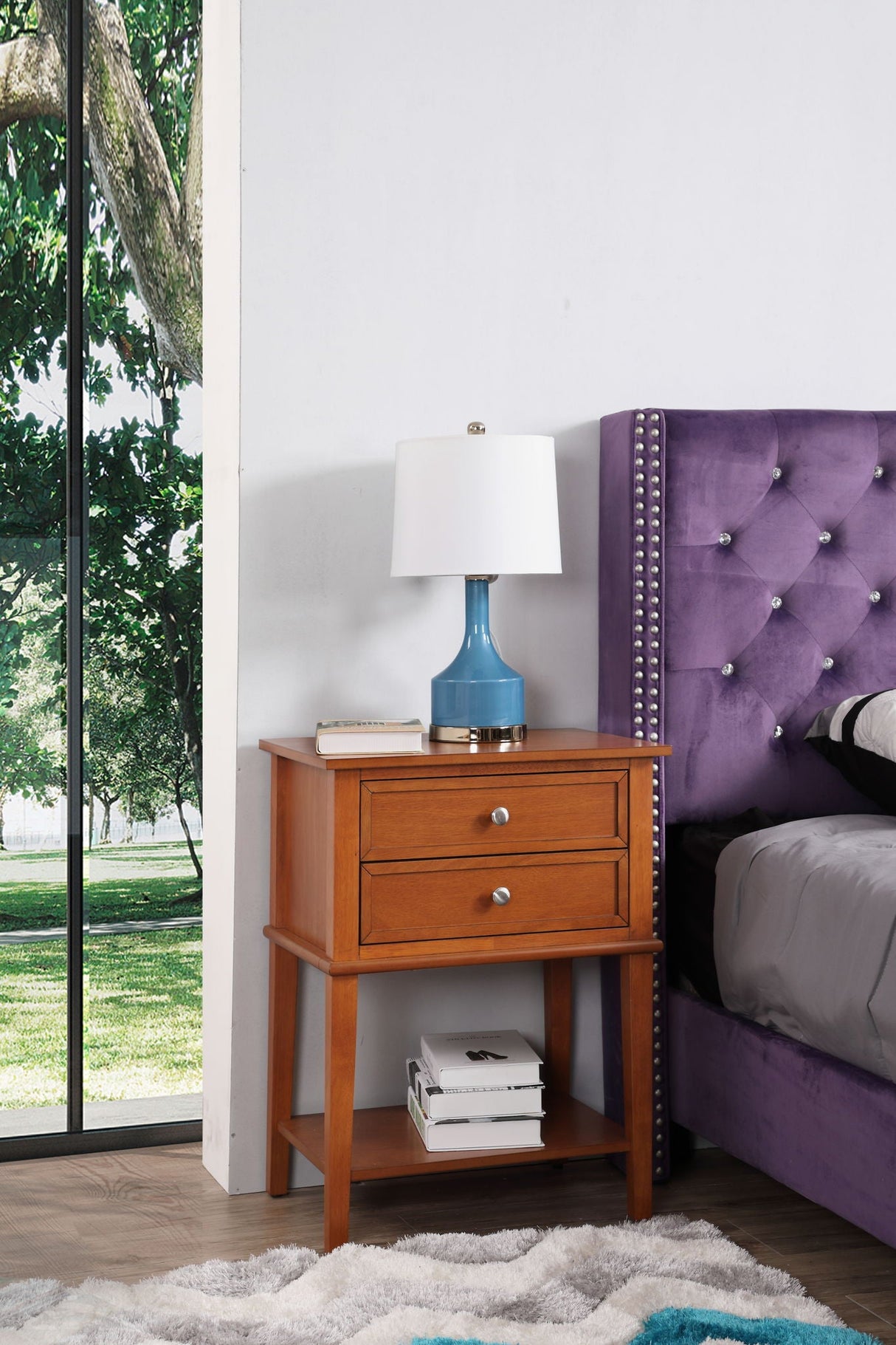 Vibrant Contemporary Nightstand by Couch.com
