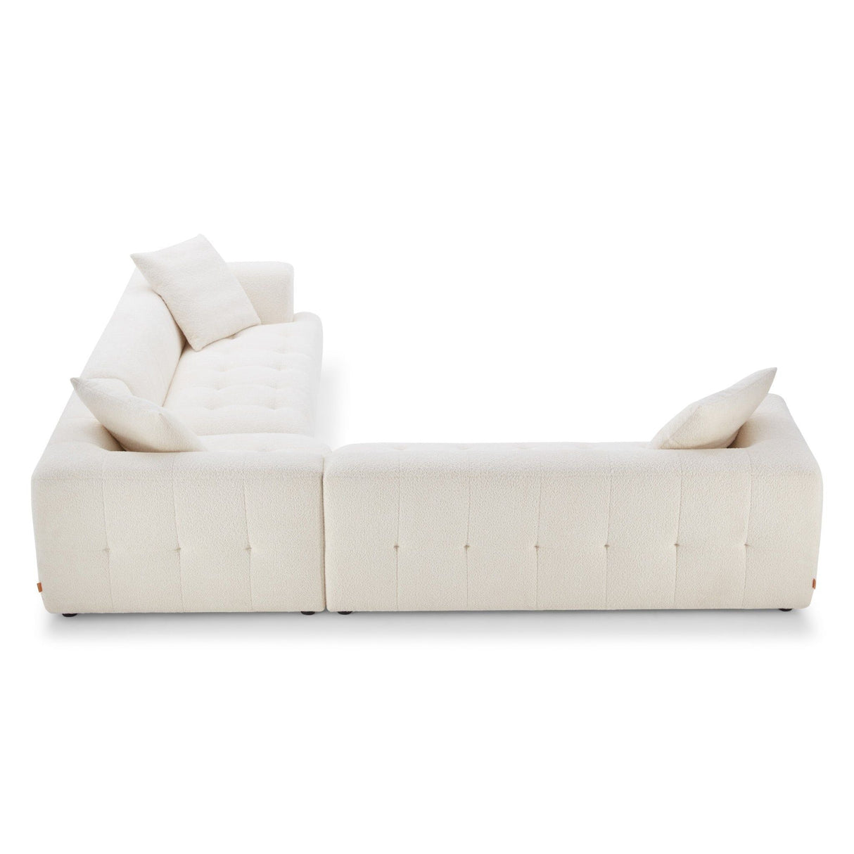 Kaynes - Elegant Upholstery Corner Sofa by Couch.com