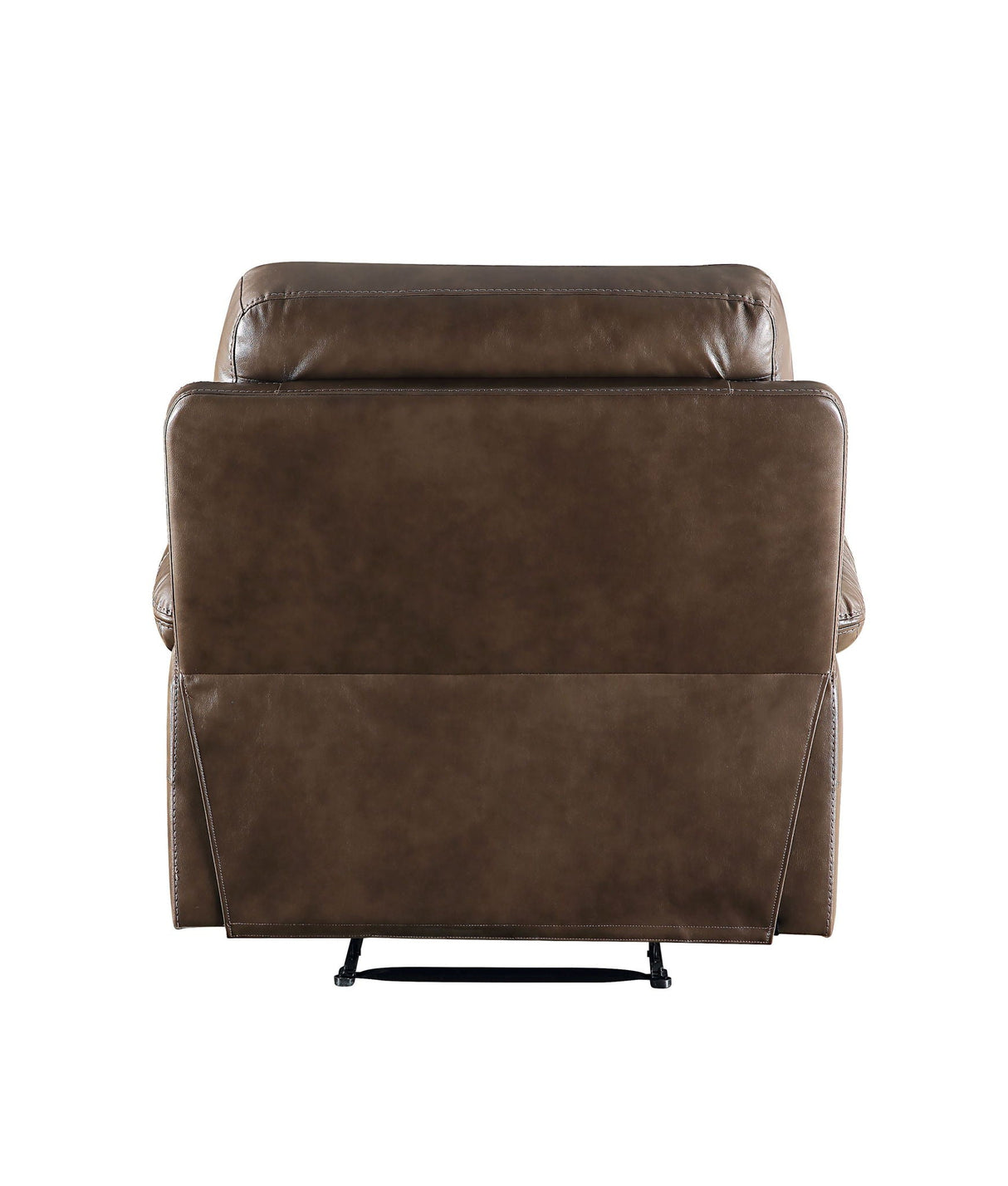 Aashi - Leather Gel Match Recliner Chair - Brown by Couch.com
