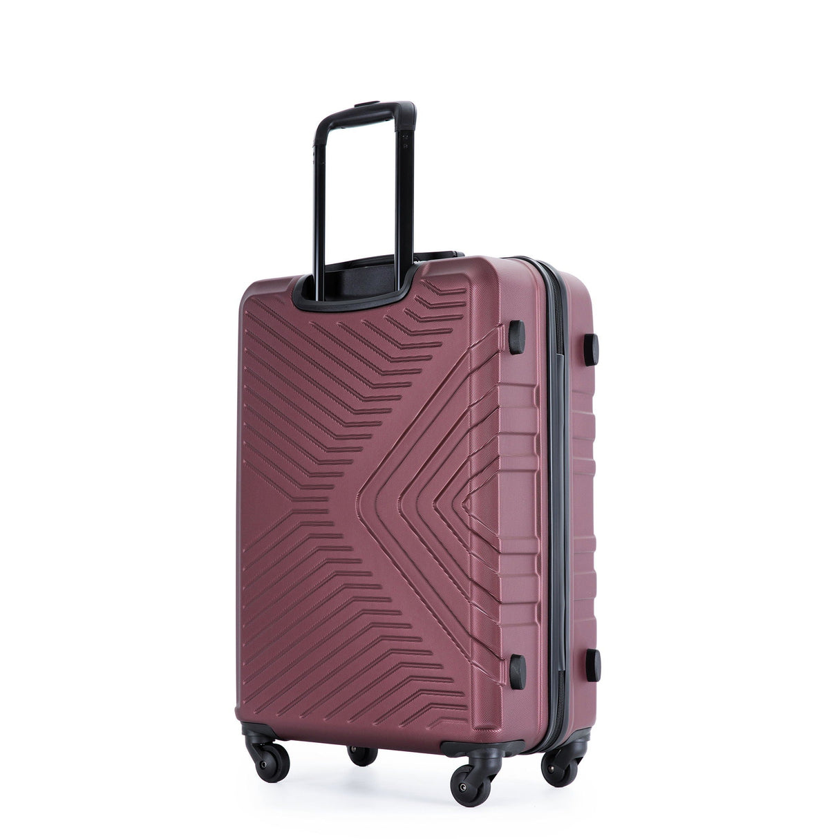 3 Piece Luggage Sets Lightweight Suitcase With Two Hooks, Spinner Wheels, Tsa Lock, Durable Hard Shell by Couch.com
